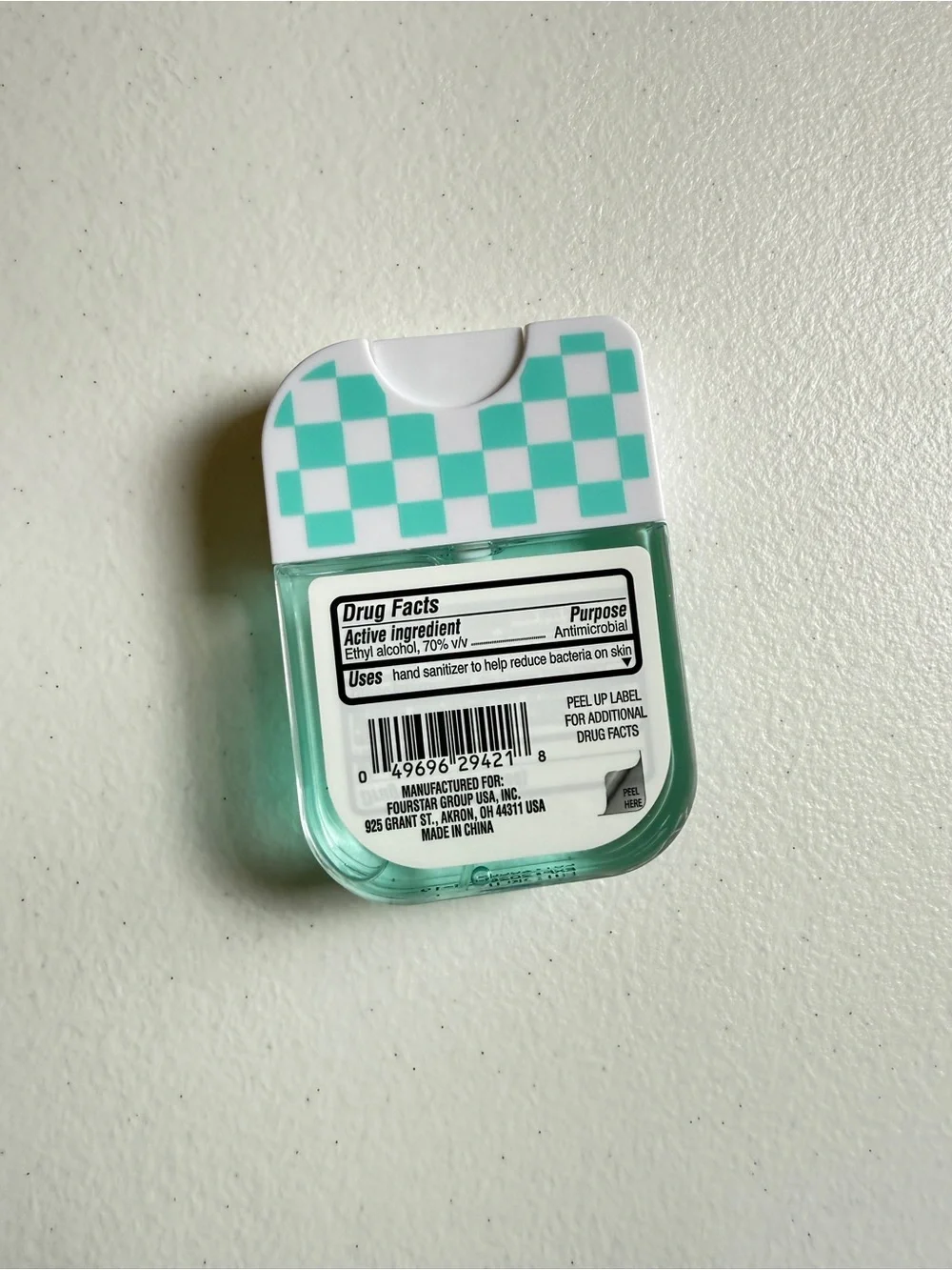 5  b.pure Coconut Praline Scented Moisturizing Hand Sanitizer - Mint + White